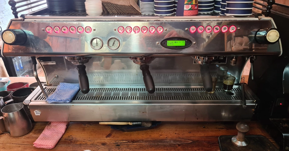 United Baristas Marketplace Used in good working condition La Marzocco FB80 3 groups White for sale in London