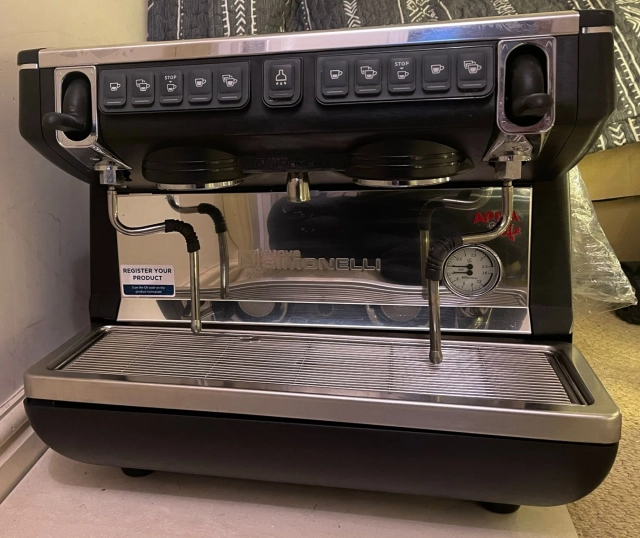 FOR SALE: Nuova Simonelli Appia Compact II 2-Group Espresso Machine. Perfect Condition and recently serviced.