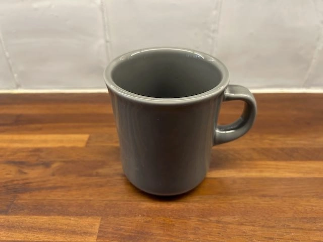 Kinto Slow Coffee Porcelain Mugs – Grey, 400ml – 4x available
