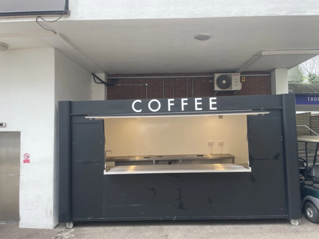 Coffee Kiosk build in 2022